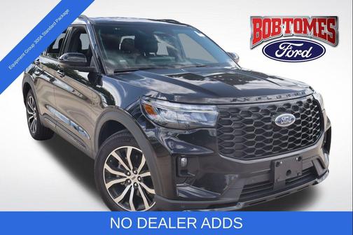 AGATE BLACK METALLIC 2026 Ford Explorer ST-Line