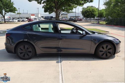 Stealth Grey 2025 Tesla Model 3 Long Range