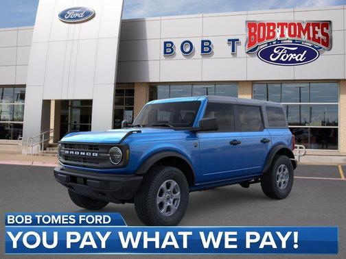 VELOCITY BLUE METALLIC 2026 Ford Bronco Big Bend