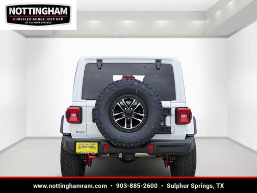 Bright White Clearcoat 2026 Jeep Wrangler Rubicon