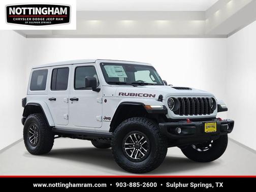 Bright White Clearcoat 2026 Jeep Wrangler Rubicon