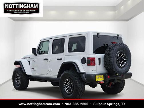 Bright White Clearcoat 2026 Jeep Wrangler Rubicon