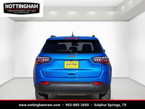 Hydro Blue Pearlcoat 2026 Jeep Compass Latitude