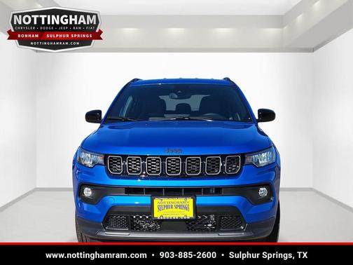Hydro Blue Pearlcoat 2026 Jeep Compass Latitude