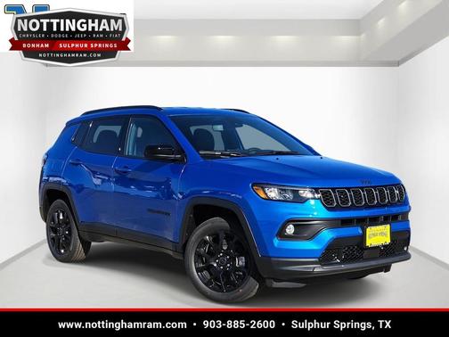 Hydro Blue Pearlcoat 2026 Jeep Compass Latitude