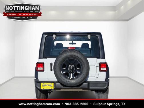 Bright White Clearcoat 2026 Jeep Wrangler Sport