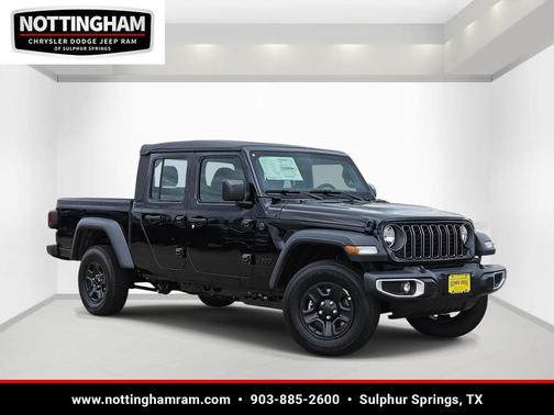 Black Clearcoat 2026 Jeep Gladiator Sport