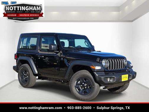Black Clearcoat 2026 Jeep Wrangler Sport