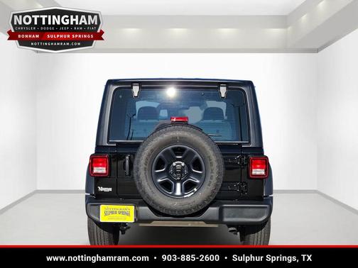 Black Clearcoat 2026 Jeep Wrangler Sport