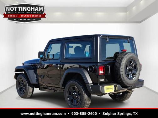Black Clearcoat 2026 Jeep Wrangler Sport