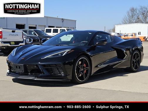 Black 2020 Chevrolet Corvette Stingray w/3LT