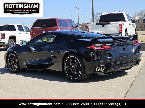 Black 2020 Chevrolet Corvette Stingray w/3LT
