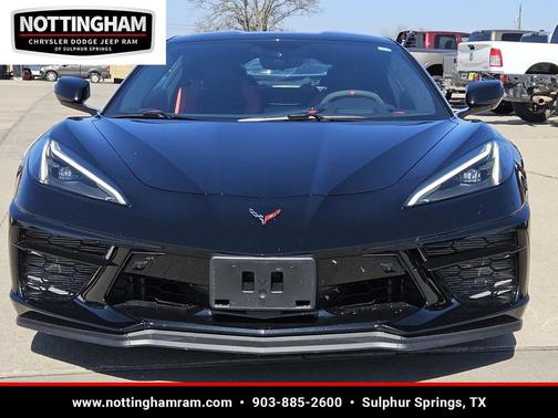 Black 2020 Chevrolet Corvette Stingray w/3LT