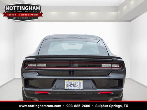 Diamond Black Crystal Pearlcoat 2025 Dodge Charger Daytona Scat Pack