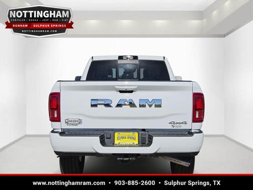 Bright White Clearcoat 2026 RAM 2500 Longhorn