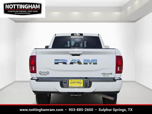 Bright White Clearcoat 2026 RAM 2500 Longhorn