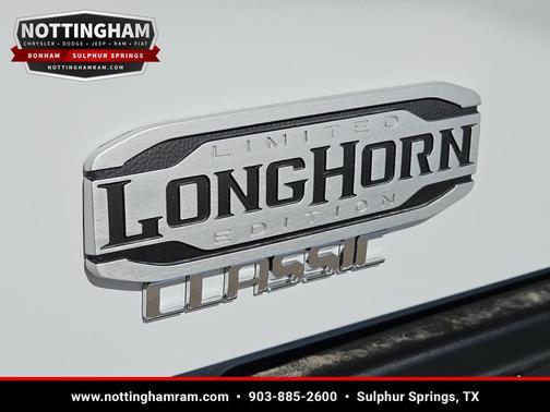 Bright White Clearcoat 2026 RAM 2500 Longhorn