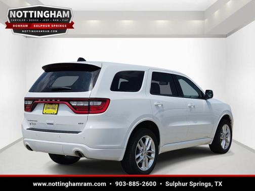 White Knuckle Clearcoat 2025 Dodge Durango GT AWD