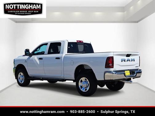 Bright White Clearcoat 2026 RAM 2500 Tradesman Crew Cab 4x4 6'4' Box