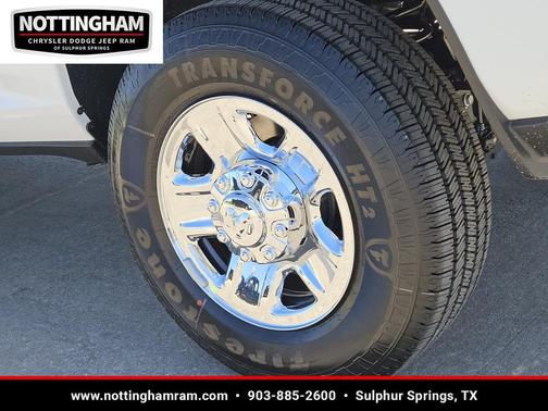 Bright White Clearcoat 2026 RAM 2500 Tradesman Crew Cab 4x4 6'4' Box