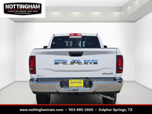 Bright White Clearcoat 2026 RAM 2500 Tradesman Crew Cab 4x4 6'4' Box
