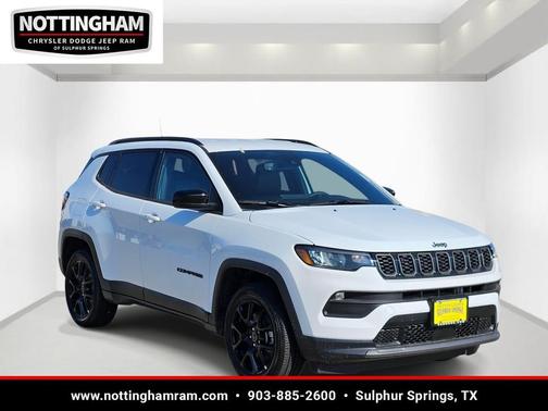 Bright White Clearcoat 2026 Jeep Compass Latitude