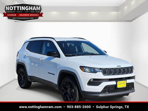 Bright White Clearcoat 2026 Jeep Compass Latitude