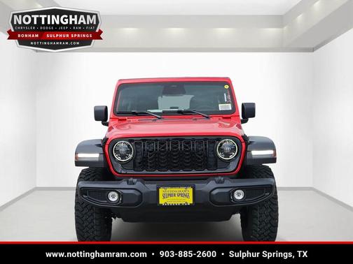 Firecracker Red Clearcoat 2026 Jeep Wrangler Willys