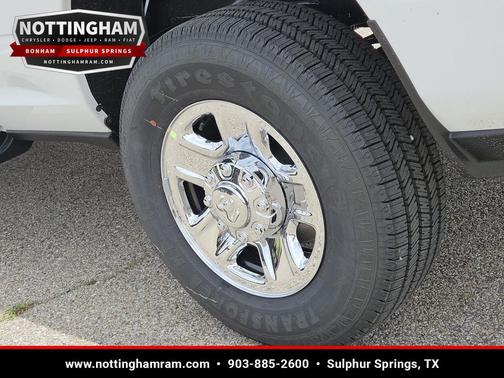 Bright White Clearcoat 2026 RAM 2500 Tradesman Crew Cab 4x4 6'4' Box