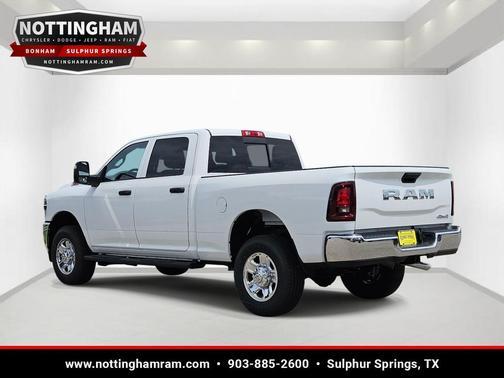 Bright White Clearcoat 2026 RAM 2500 Tradesman Crew Cab 4x4 6'4' Box