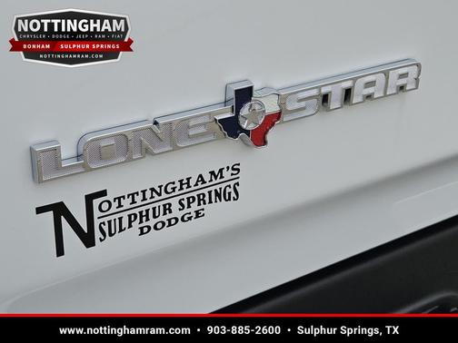 Bright White Clearcoat 2026 RAM 1500 Lone Star