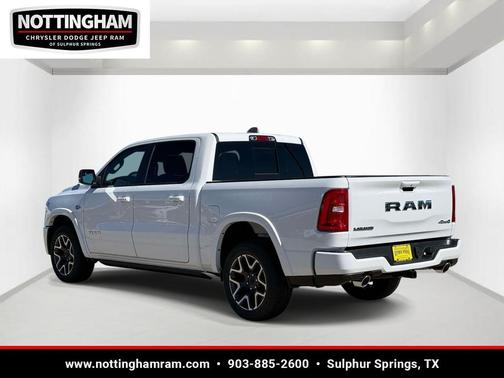 Bright White Clearcoat 2026 RAM 1500 Laramie