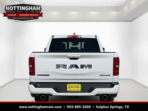 Bright White Clearcoat 2026 RAM 1500 Laramie