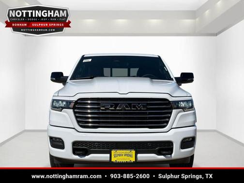 Bright White Clearcoat 2026 RAM 1500 Laramie
