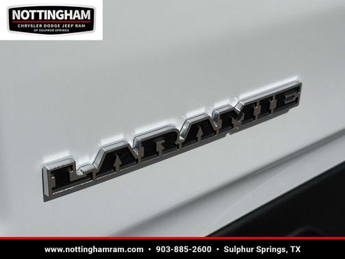 Bright White Clearcoat 2026 RAM 1500 Laramie