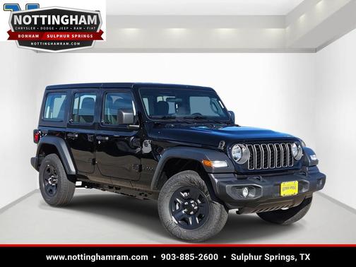 Black Clearcoat 2026 Jeep Wrangler Sport