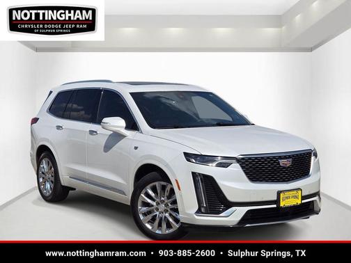 Crystal White Tricoat 2022 Cadillac XT6 Premium Luxury FWD