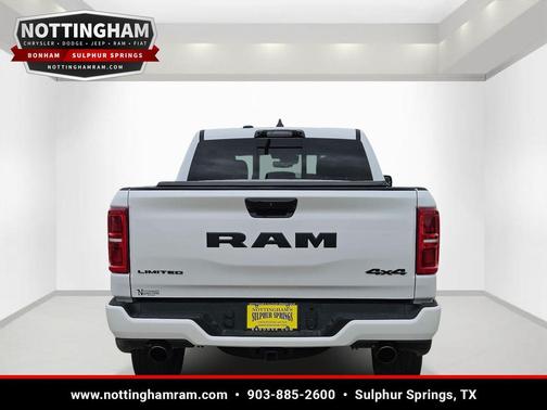 Ivory White Tri-Coat Pearlcoat 2026 RAM 1500 Limited
