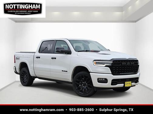 Ivory White Tri-Coat Pearlcoat 2026 RAM 1500 Limited