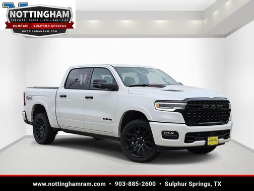Ivory White Tri-Coat Pearlcoat 2026 RAM 1500 Limited