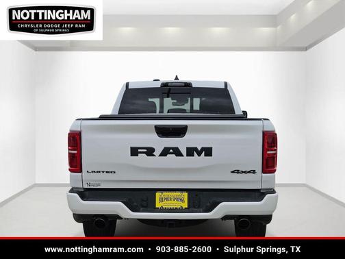 Ivory White Tri-Coat Pearlcoat 2026 RAM 1500 Limited