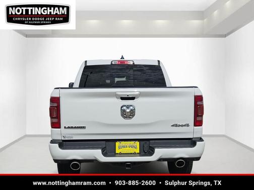 Bright White Clearcoat 2023 RAM 1500 Laramie