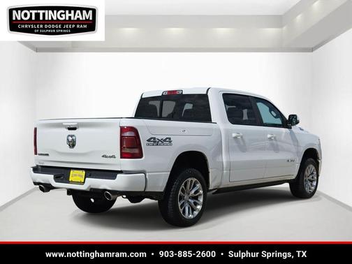 Bright White Clearcoat 2023 RAM 1500 Laramie
