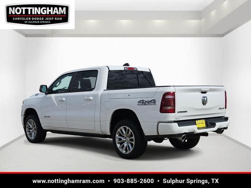 Bright White Clearcoat 2023 RAM 1500 Laramie