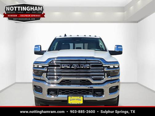Bright White Clearcoat 2026 RAM 2500 Laramie Crew Cab 4x4 6'4' Box