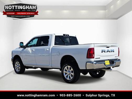 Bright White Clearcoat 2026 RAM 2500 Laramie Crew Cab 4x4 6'4' Box
