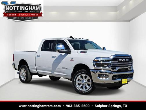 Bright White Clearcoat 2026 RAM 2500 Laramie Crew Cab 4x4 6'4' Box