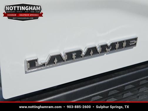 Bright White Clearcoat 2026 RAM 2500 Laramie Crew Cab 4x4 6'4' Box