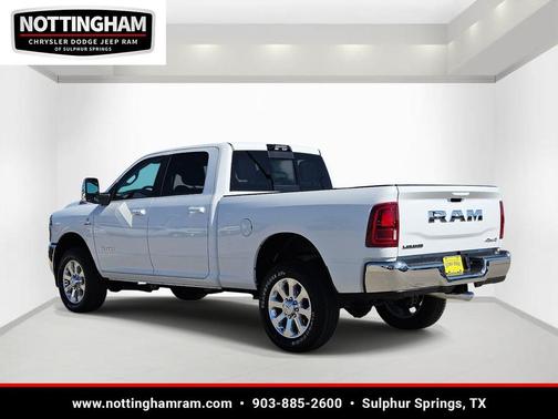 Bright White Clearcoat 2026 RAM 2500 Laramie Crew Cab 4x4 6'4' Box