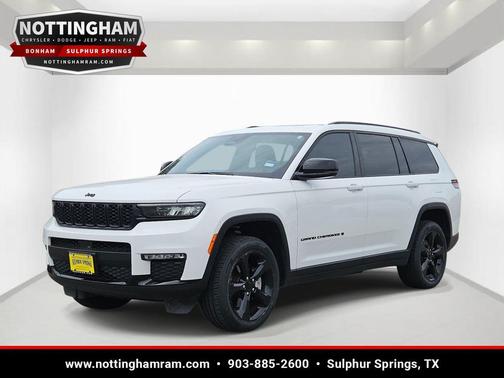 Bright White Clearcoat 2024 Jeep Grand Cherokee L Limited